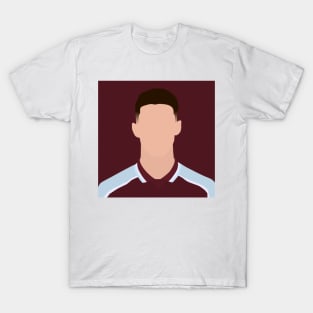 Declan Rice Minimalistic Face Art T-Shirt